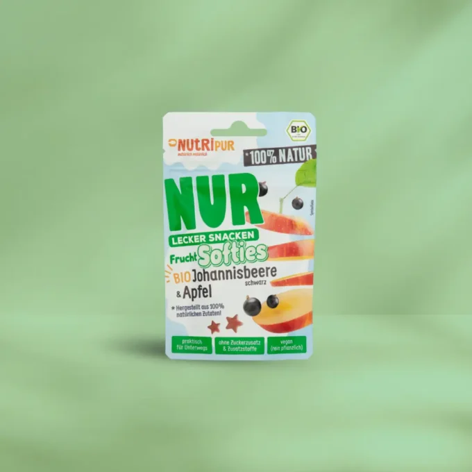 NUR Frucht Softies BIO Johannisbeere & Apfel