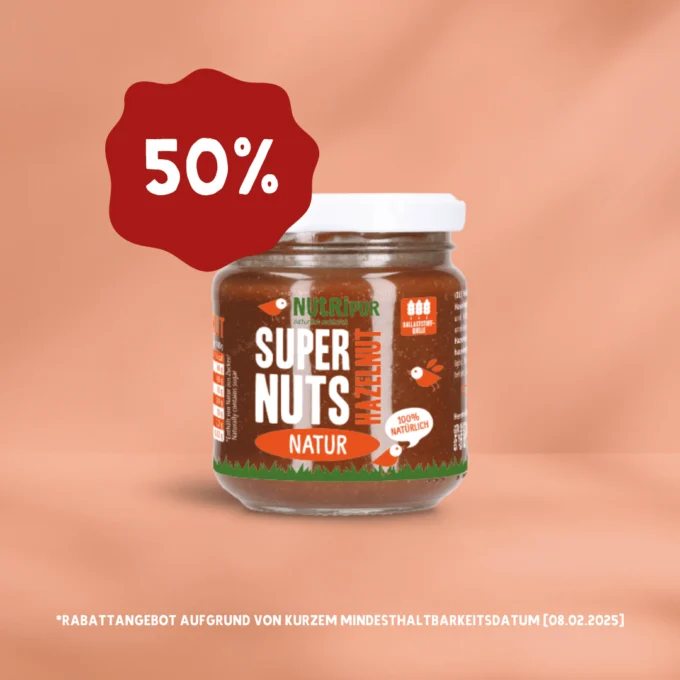 Rabattaktion NussMus Hazelnut Natur