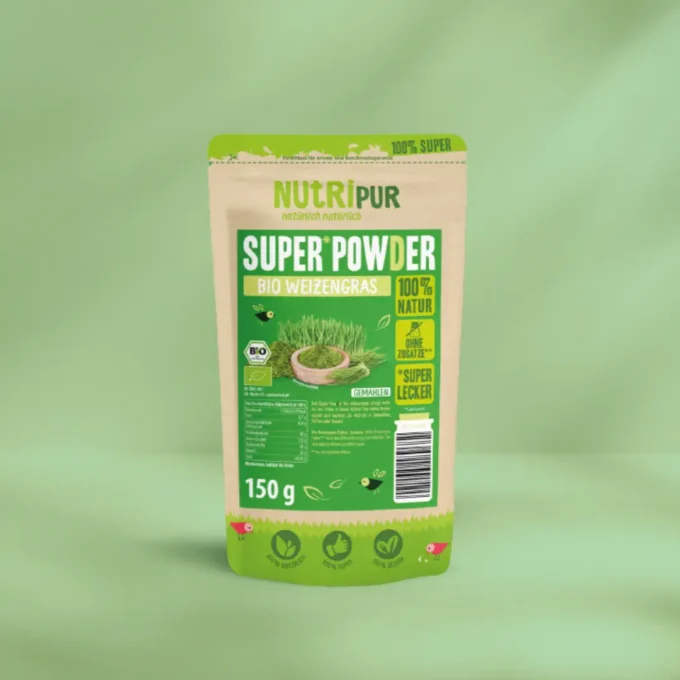 SuperPowder BIO Weizengras